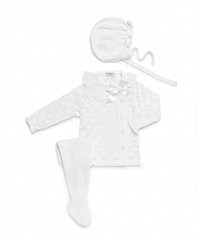 NEWBORN RHOMBUS OPENWORK 3P SET