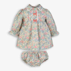 BABY LIBERTY LONG SLEEVE DRESS 2P SET