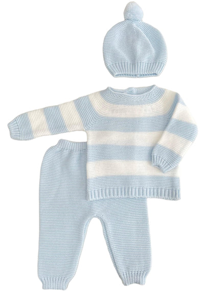 NEWBORN WHITE LINES 3P SET