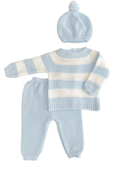 NEWBORN WHITE LINES 3P SET