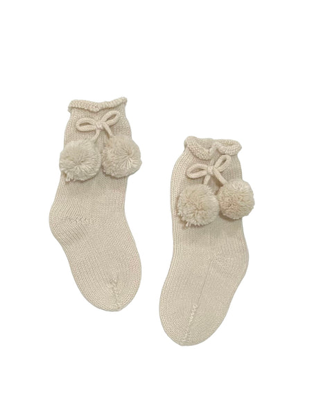 BABY POM PONS SOCKS 25