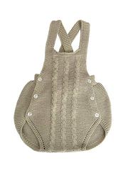 BABY KNITTED OVERALL