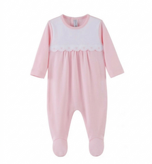 POLKA DETAILS COTTON PAJAMA