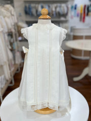 BATISTA CHRITENING IVORY DRESS
