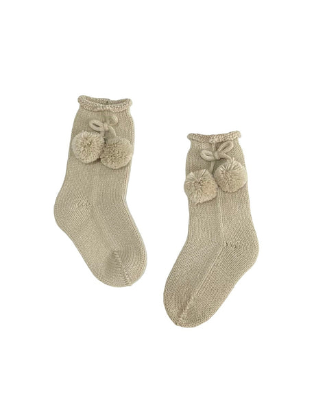 BABY POM PONS SOCKS INV24