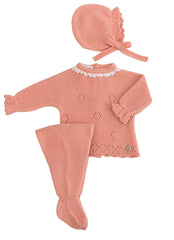 NEWBORN RHOMBUS OPENWORK 3P SET