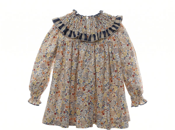 GIRLS FLORAL DRESS CAMELIA
