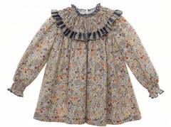 GIRLS FLORAL DRESS CAMELIA