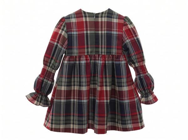 GIRLS TARTAN DRESS PASCUA