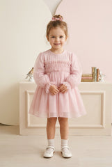 GIRLS TULLE SHIMMER DRESS MELISA