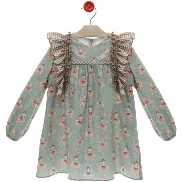 GIRL SWEET BALLERINAS DRESS PURPURINA