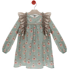 GIRL SWEET BALLERINAS DRESS PURPURINA