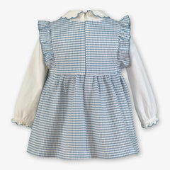 BABY LONG SLEEVE WITH COLLAR DRESS