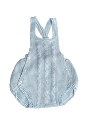 BABY KNITTED OVERALL