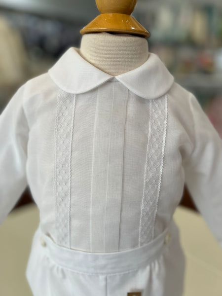 BOY BAPTISM LONG SLEEVE SET