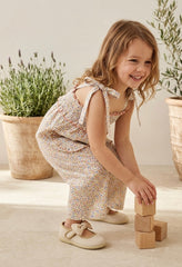 GIRL LITTLE FLORAL JUMPSUIT