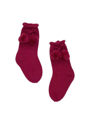 BABY POM PONS SOCKS 25