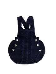 BABY KNITTED OVERALL