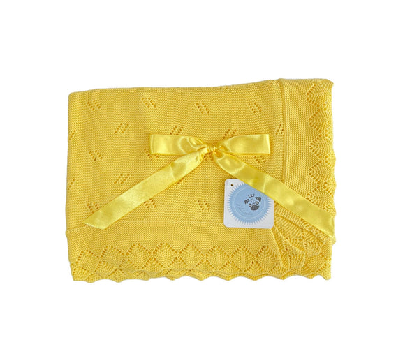 BABY FRILLS CALADOS DIAGONAL BLANKET