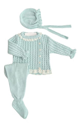 NEWBORN LACE COLLAR DETAILS BRAID 3P SET