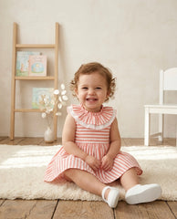 GIRLS STRIPED WITH DOUBLE COLLAR VERONA