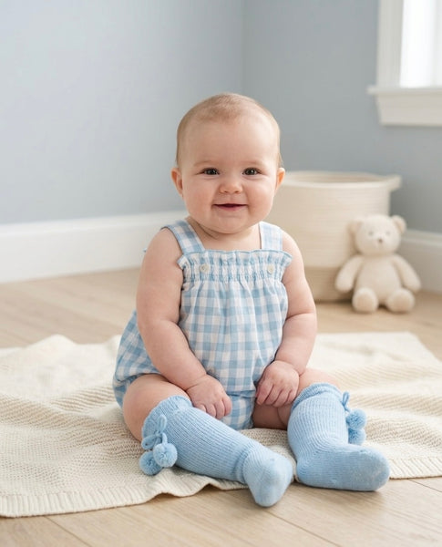 GIRLS VICHY ROMPER