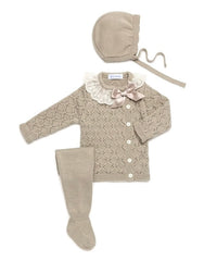 NEWBORN RHOMBUS OPENWORK 3P SET