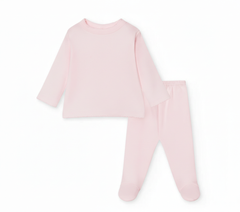 BABY COTTON BASIC PJ SET