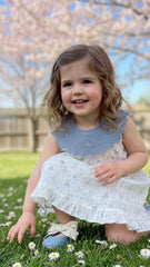 VESTIDO DE CUELLO DE PUNTO DE CONEJITA