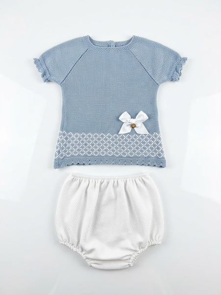 Baby girls set 2p rhombus row