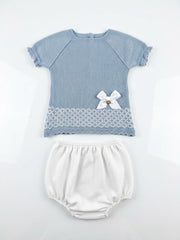 Baby girls set 2p rhombus row