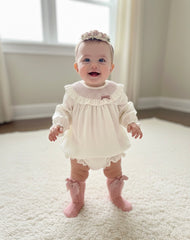 BABY VELVET NIDO SHORT DRESS WITH BLOOMER MANILA VER 25