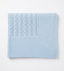 BABY TEXTURED KNIT BLANKET