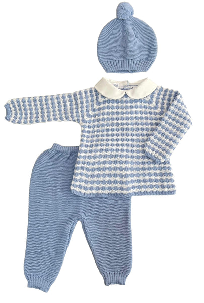 NEWBORN THROUSERS TWO COLORS 3P SET