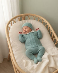 NEWBORN BRAID AND WHITE COLLAR 3P SET