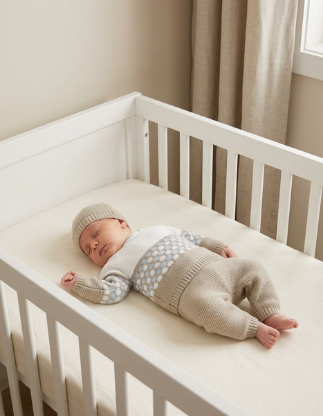 NEWBORN COLORS EMBROIDERED TRIM 3P SET