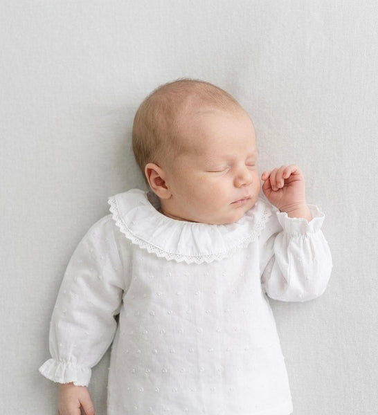 Camisa plumeti recién nacida