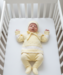 NEWBORN GARBANZO MODEL 3P YELLOW SET