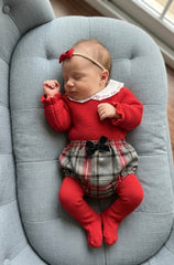CONJUNTO DE 2 PIEZAS DE SUÉTER DE PUNTO CON CUELLO Y PANTALÓN DE NIÑA