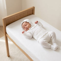 NEWBORN RHOMBUS LACE COLLAR NEWBORN 3P SET