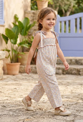 GIRL LITTLE FLORAL JUMPSUIT