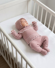 NEWBORN OPENWORK FLOWERS 3P SET