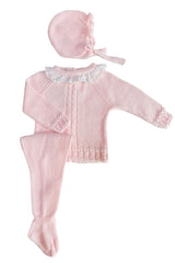 NEWBORN BRAIDES AND BUTTONHOLE 3P SET