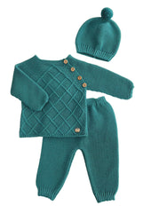 NEWBORN ARANES THROUSERS 3P SET