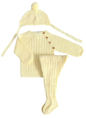 NEWBORN BRAIDS AND BUTTONS  3P SET