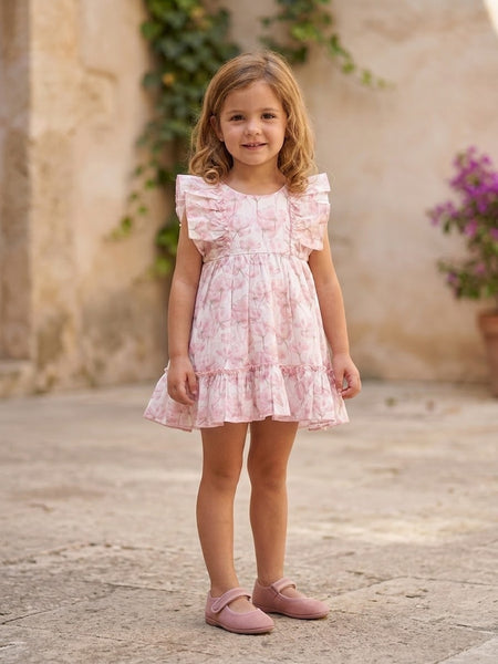 GIRLS CHERRY BLOSSOM DRESS