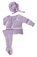 NEWBORN TWO PINTUCKS 3P SET