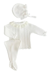 NEWBORN LITTLE RUFFLE COLLAR 3P SET