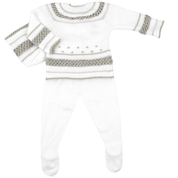 NEWBORN WHITE BODOQUES 3P SET