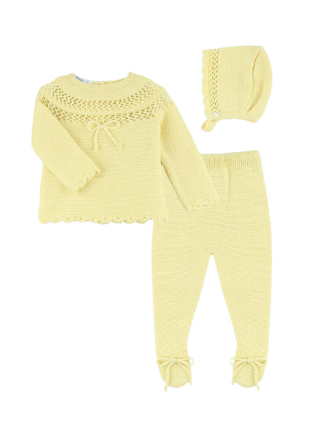 NEWBORN PERLE MODEL 3P YELLOW SET – Lilileyba